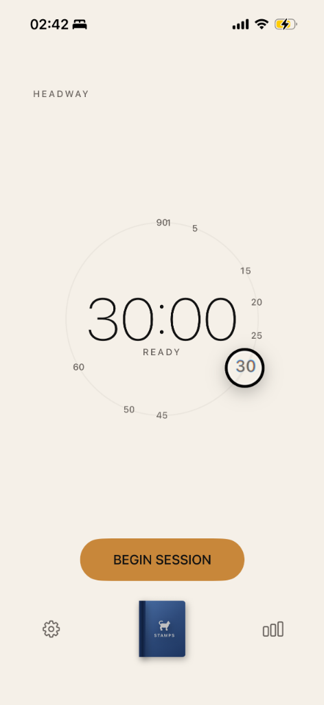 Headway Focus Timer Dial