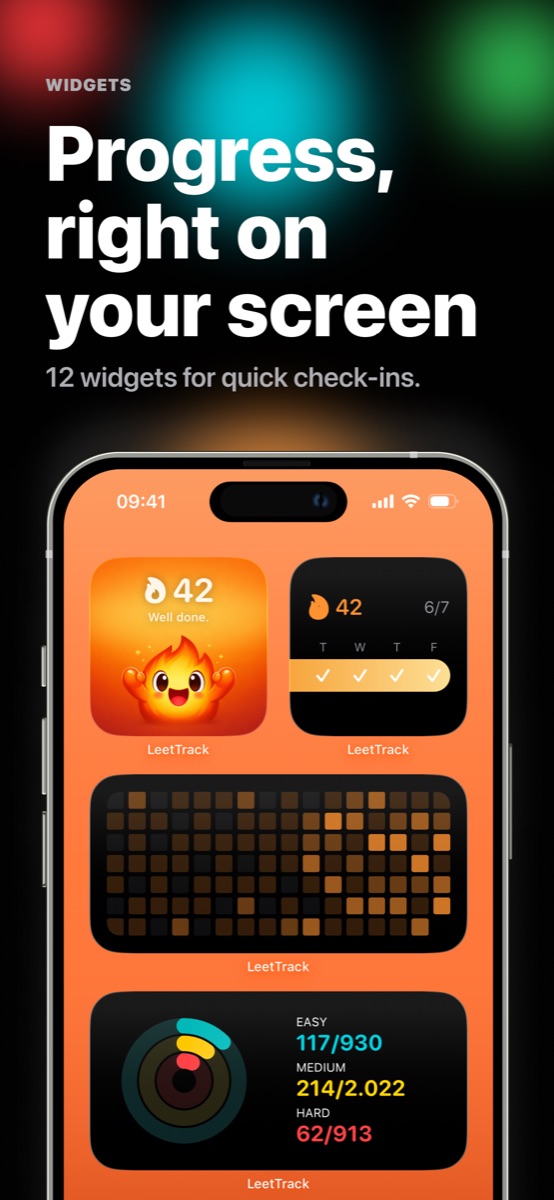 LeetTrack widgets